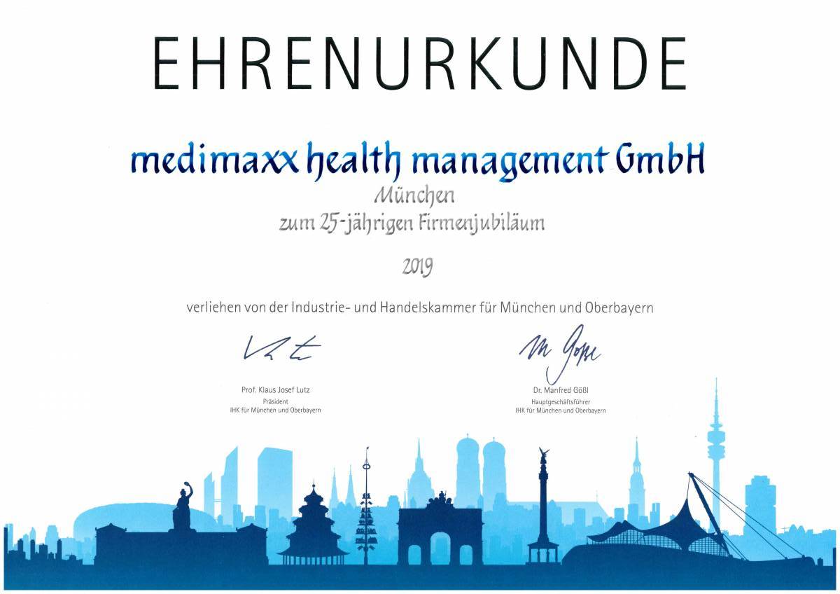 IHK-Urkunde_medimaxx health management GmbH